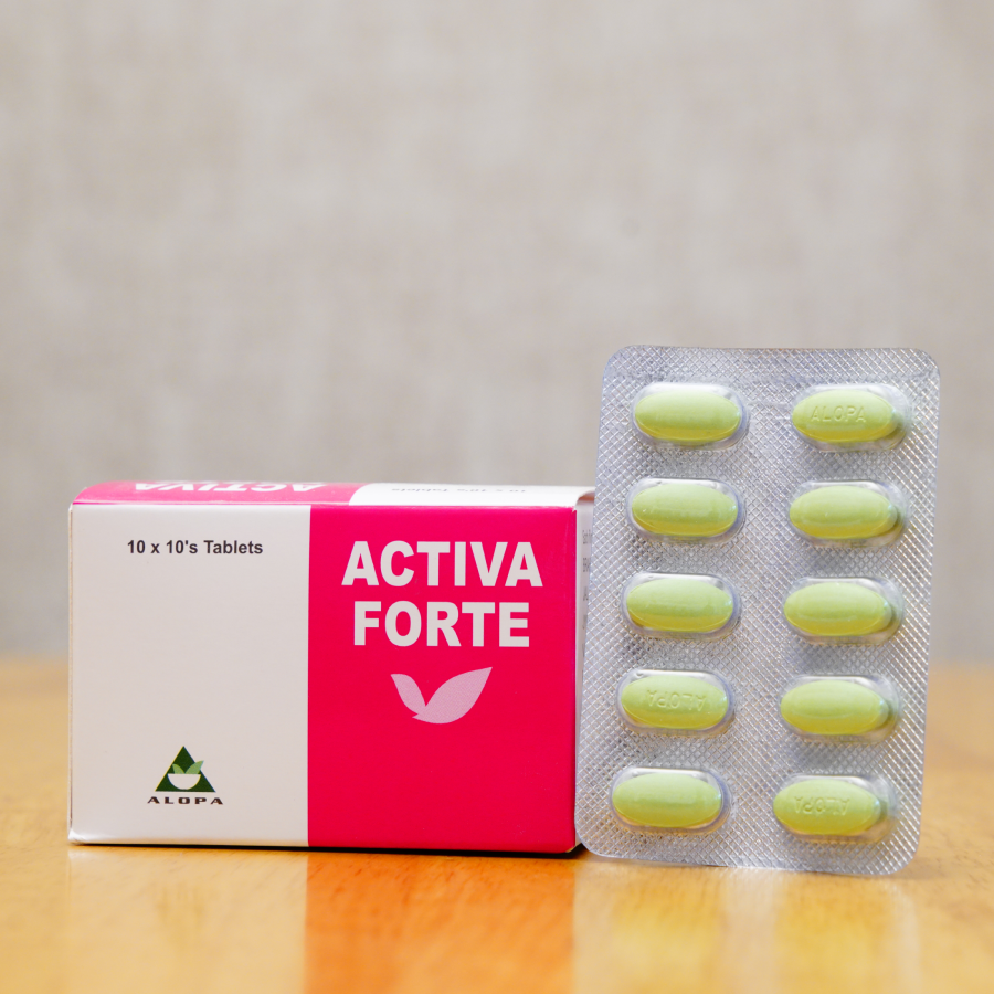 Brain health and memory support tablets – Activa Forte by Alopa
