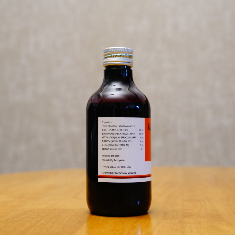 Sugar-free Ayurvedic laxative syrup – Alopalax by Alopa