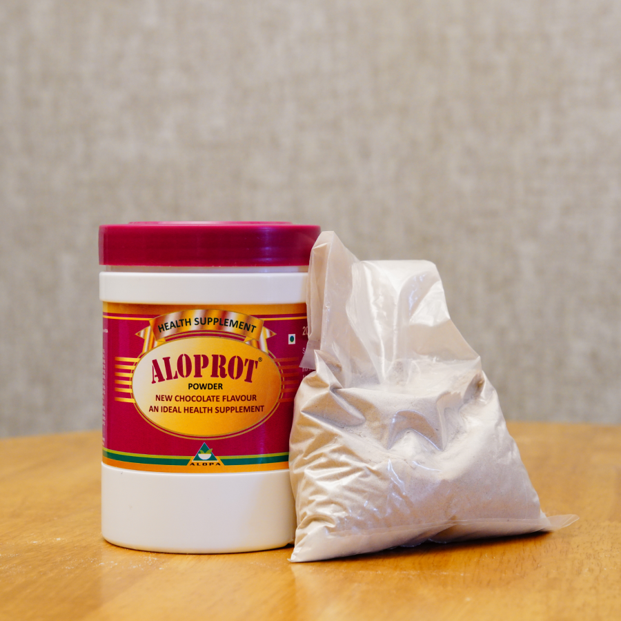 Herbal protein powder for strength and vitality – Aloprot by Alopa