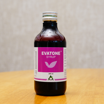 Ayurvedic syrup for uterine health and hormone support – Evatone by Alopa
