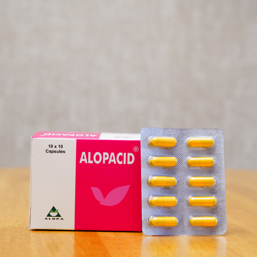 Natural antacid and gut healing capsules – Alopacid by Alopa