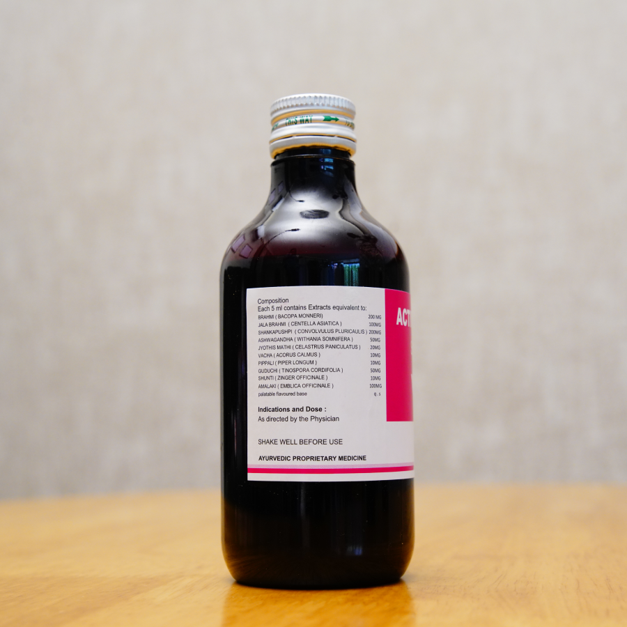 Cognitive enhancer syrup for focus and clarity – Activa Forte by Alopa