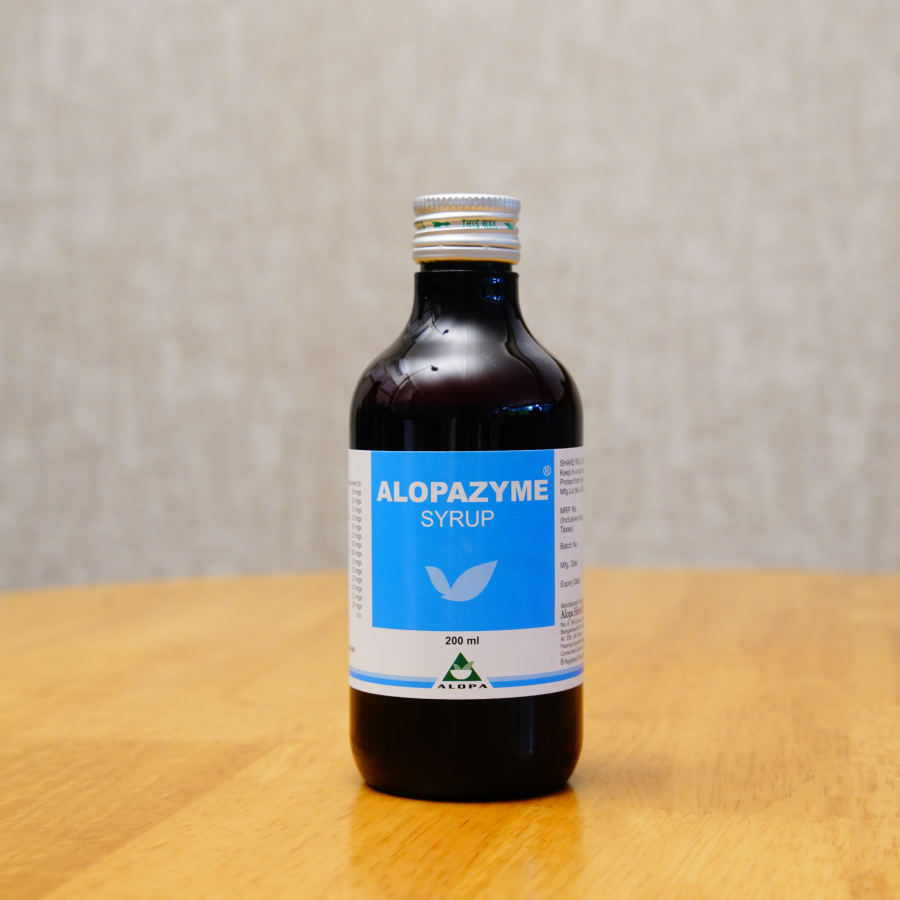 Digestive enzyme and gut comfort syrup – Alopazyme by Alopa