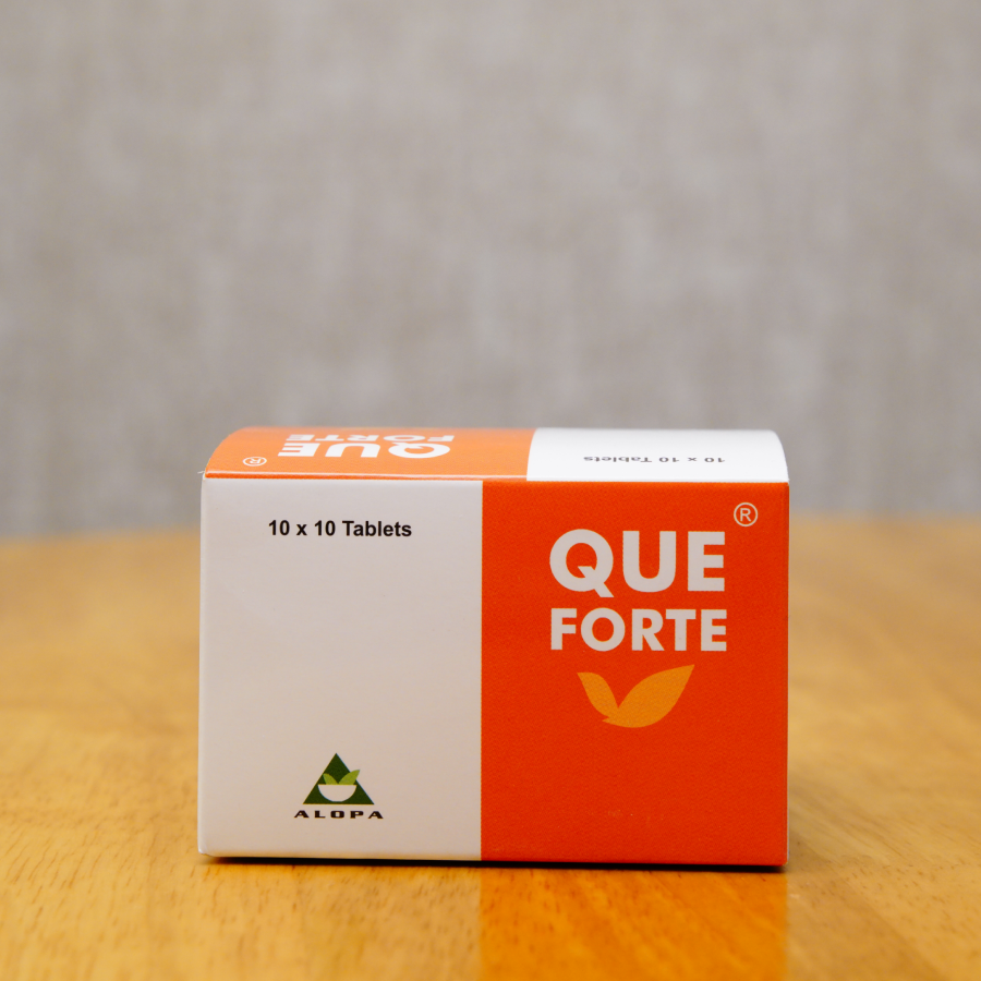 Natural stress relief and mood balance tablets – Que Forte by Alopa
