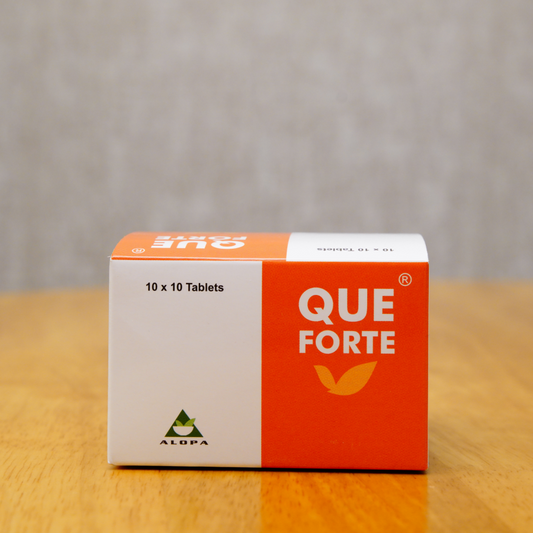 Natural stress relief and mood balance tablets – Que Forte by Alopa