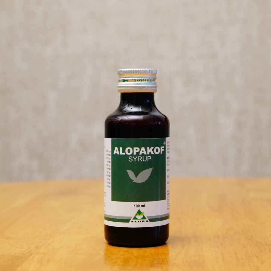 Ayurvedic cough relief syrup – Alopakof by Alopa