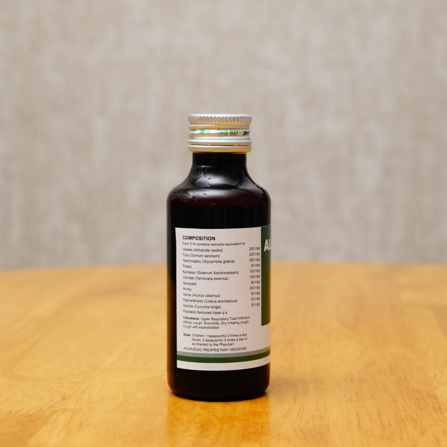 Ayurvedic cough relief syrup – Alopakof by Alopa