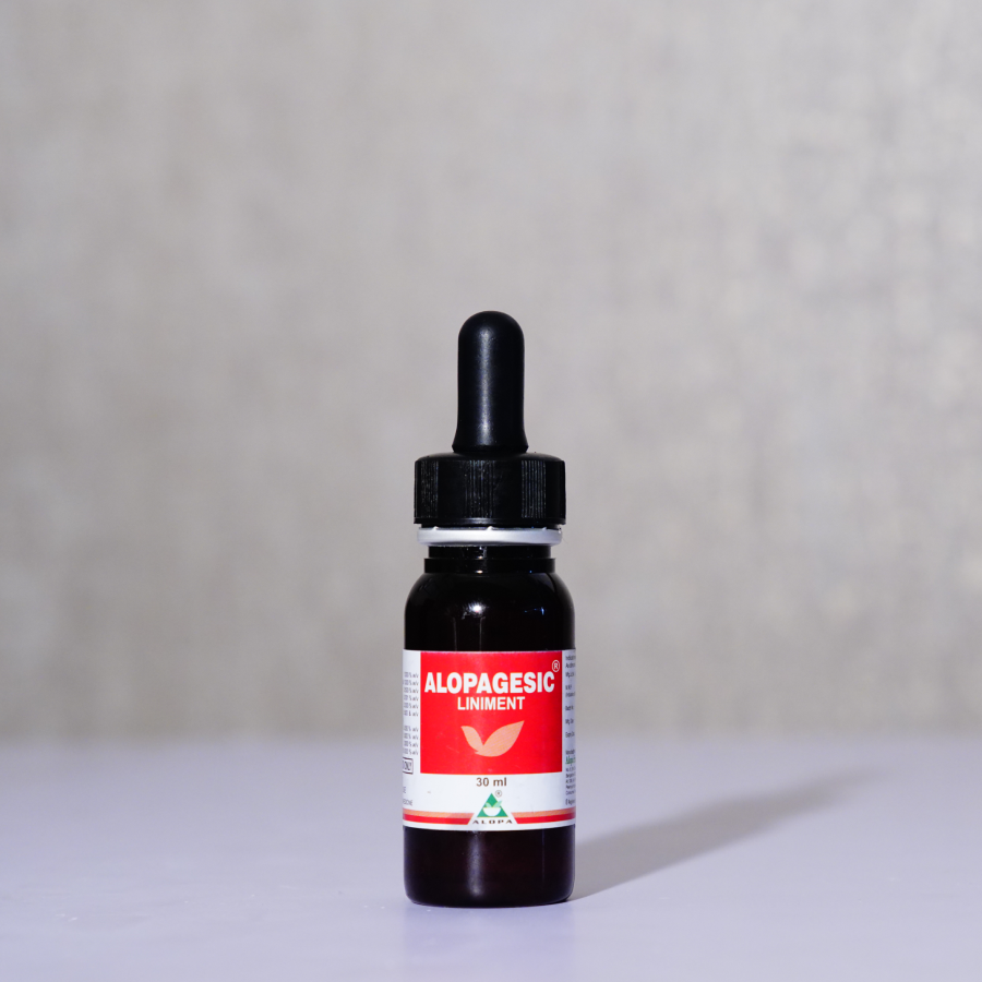 Herbal anti-inflammatory liniment for joint and muscle pain – Alopa