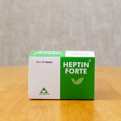 Ayurvedic liver detox and support tablets – Heptin Forte by Alopa