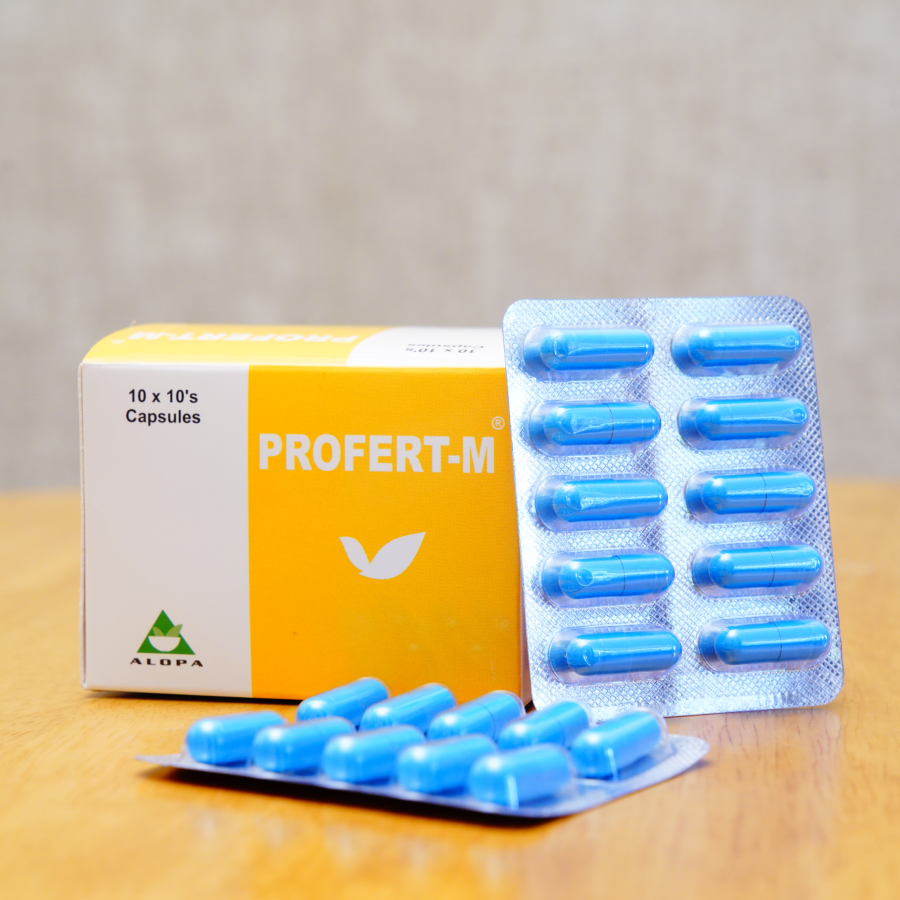 Male fertility and performance support capsules – Profert-M by Alopa